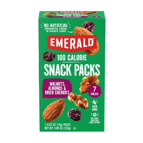 Emerald Walnuts, Almonds and Dried Cherries