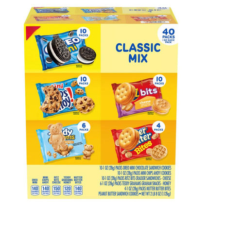 Cookie and Cracker Snack Packs