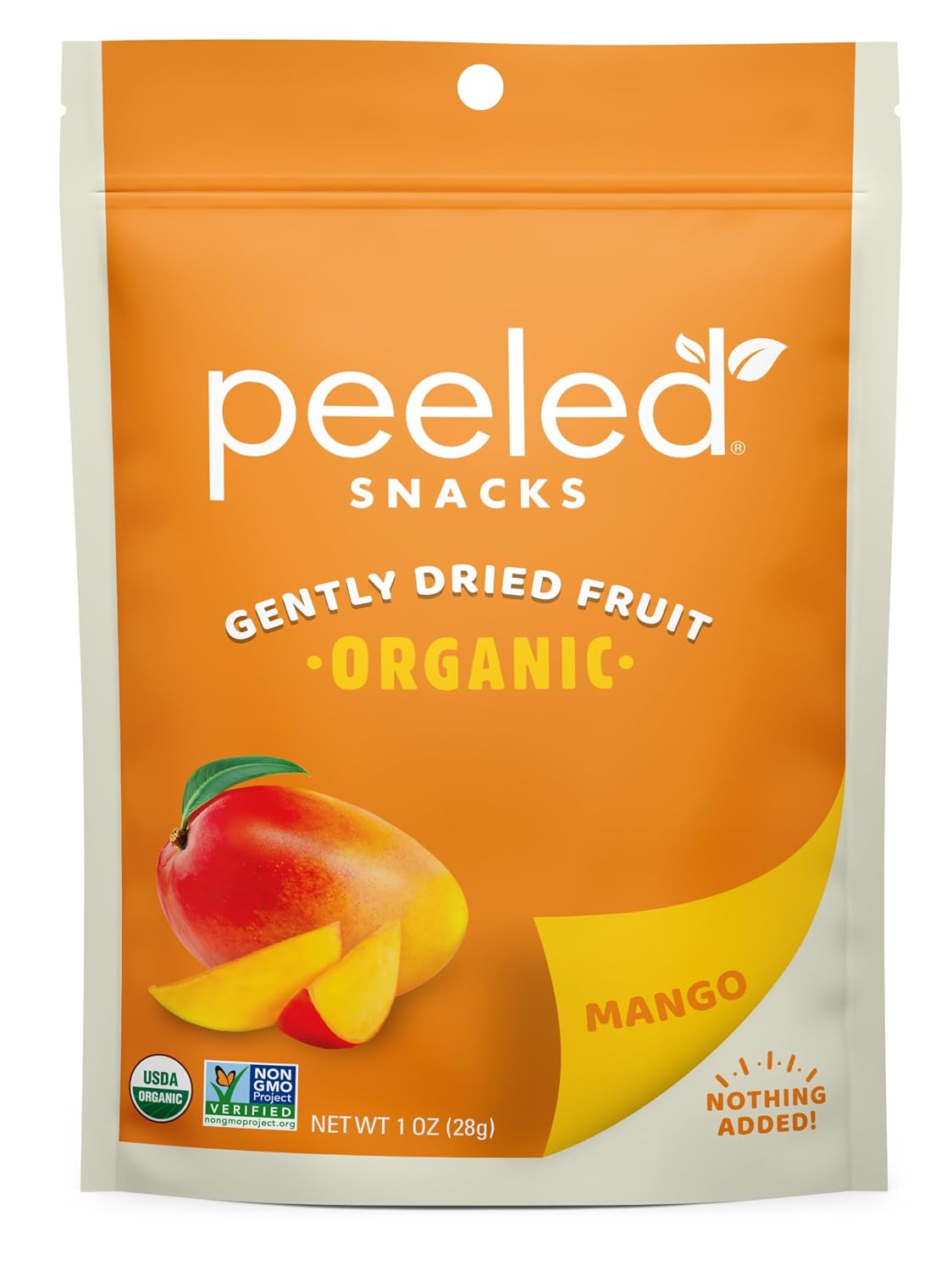 Peeled Snacks Organic Dried Mangoes