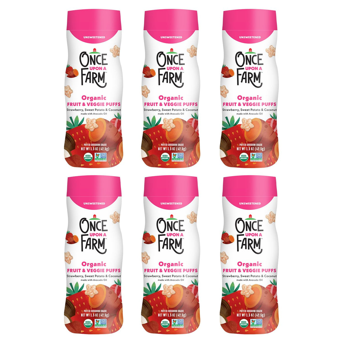 Once Upon a Farm Sorghum Puffs