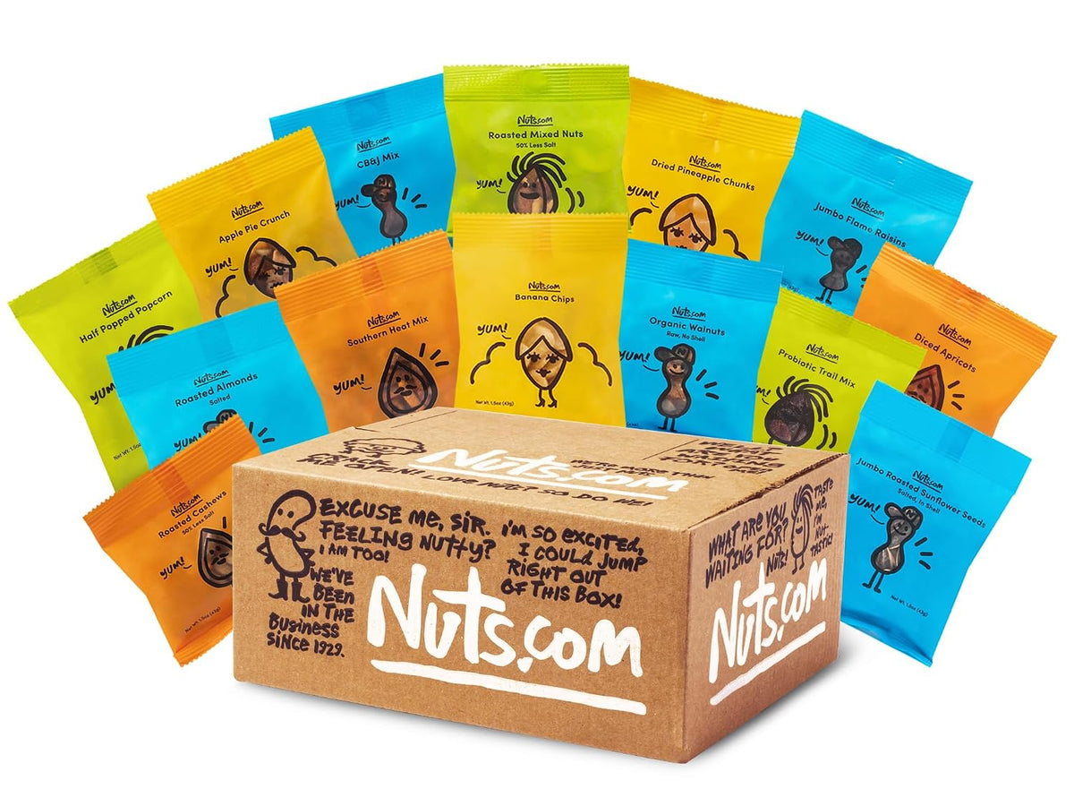 Nuts.com Assorted Nuts and Dried Fruit Snack Box