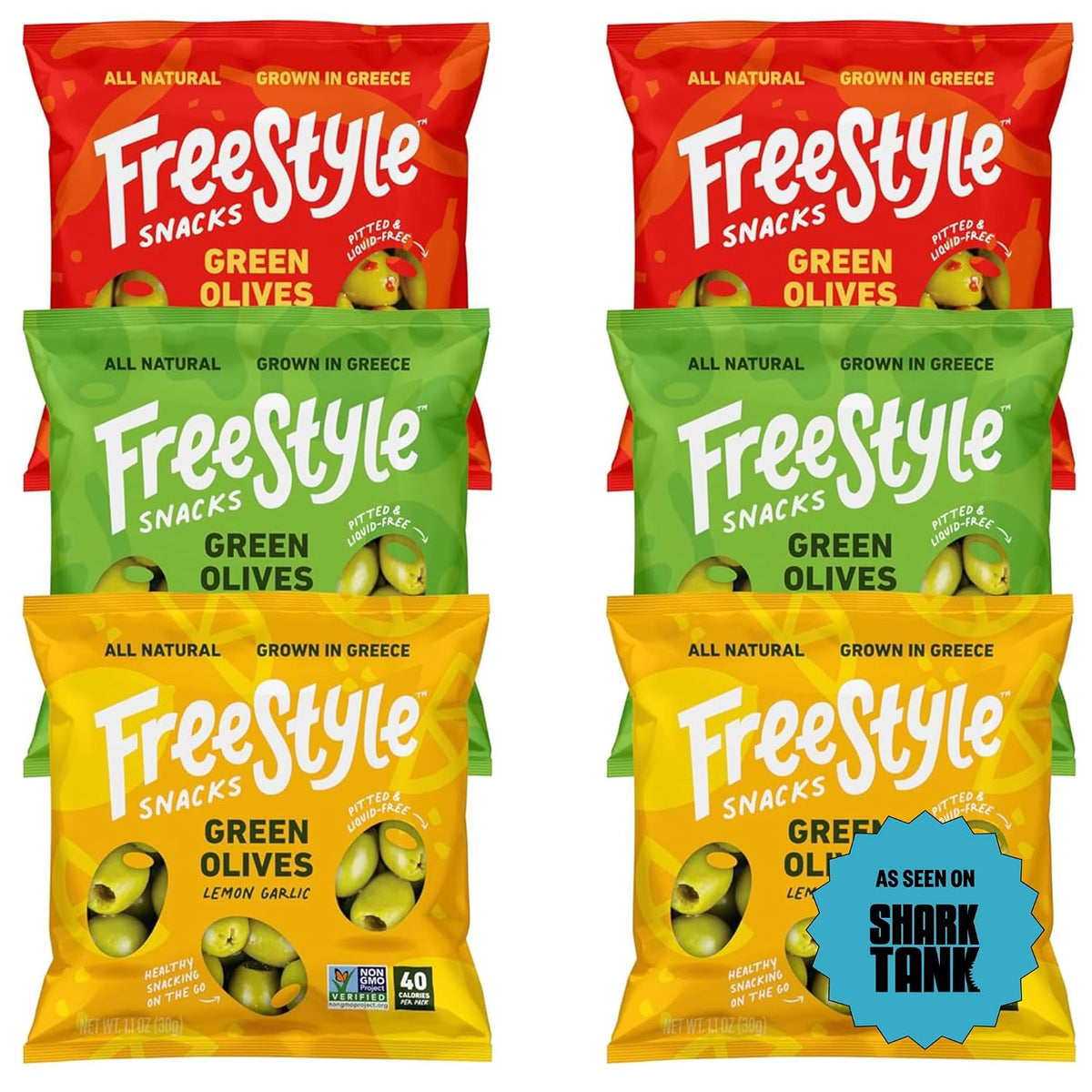Freestyle Snacks Olive Snack Packs