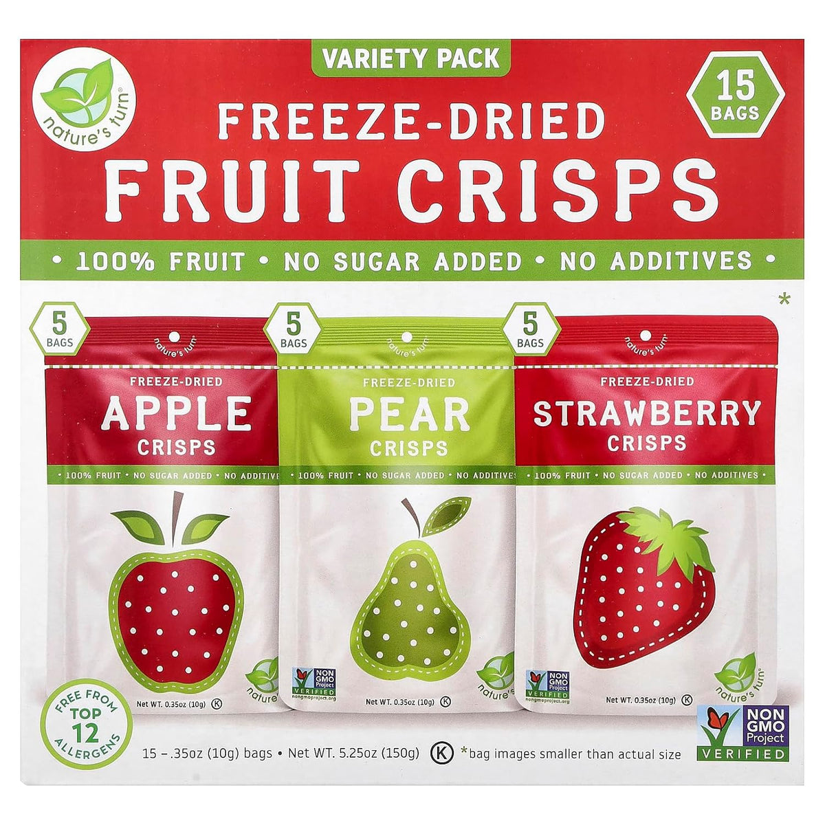 Nature's Turn Freeze-Dried Fruit Snacks