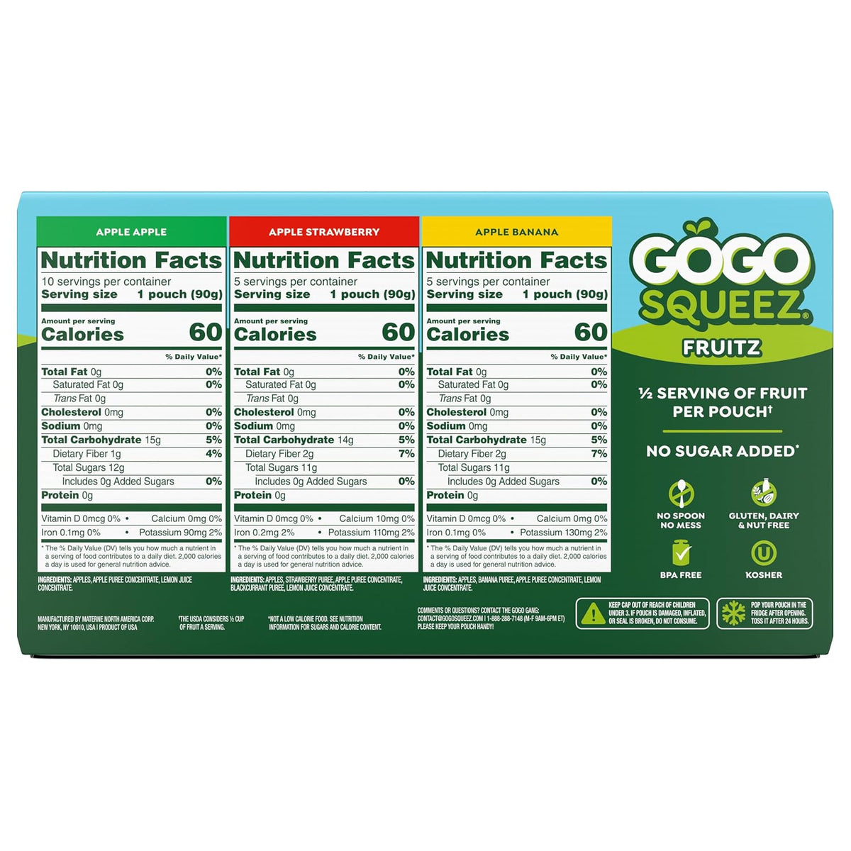 GoGo SqueeZ Applesauce