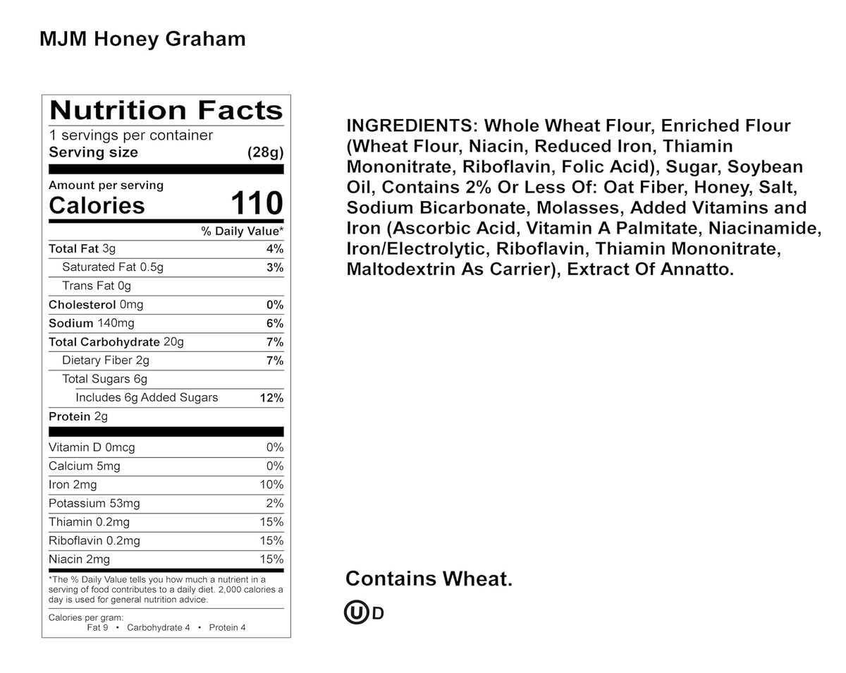 MJM Honey Graham Crackers