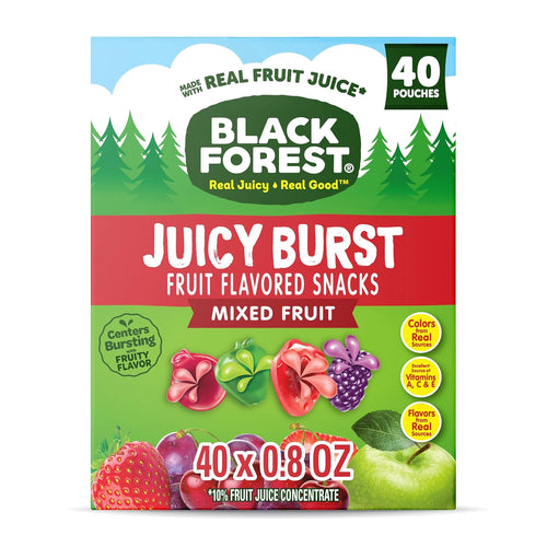 Black Forest Juicy Burst Mixed Fruit Snacks