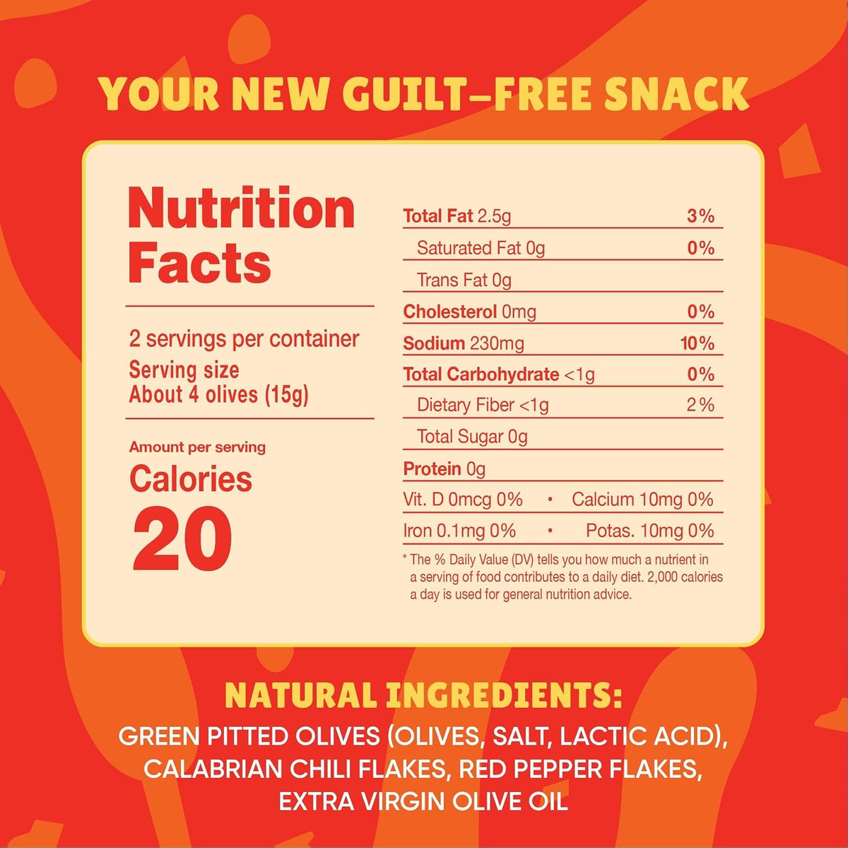 Freestyle Snacks Olive Snack Packs
