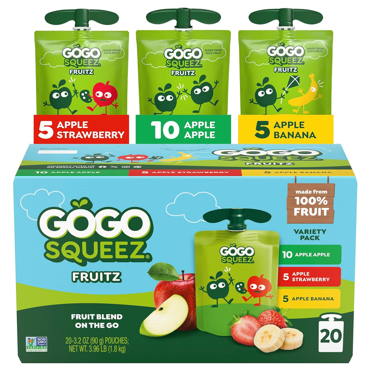 GoGo SqueeZ Applesauce