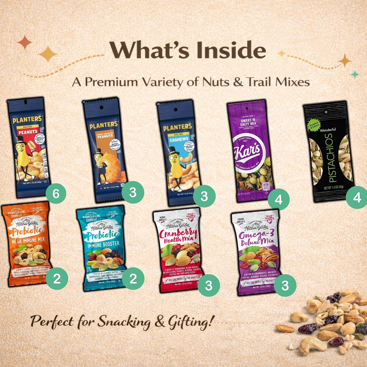 Munch Mania Trail Mix Snack Packs