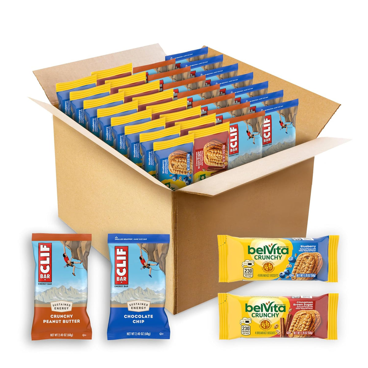 belVita & CLIF BAR Breakfast Variety Pack