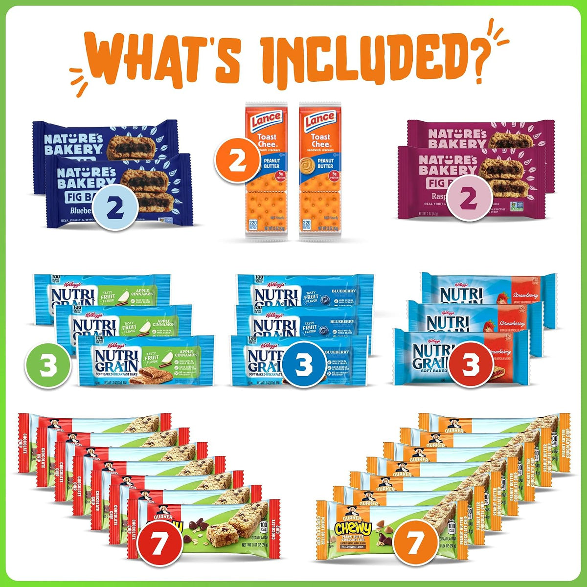 Yummey Granola Bar Variety Pack