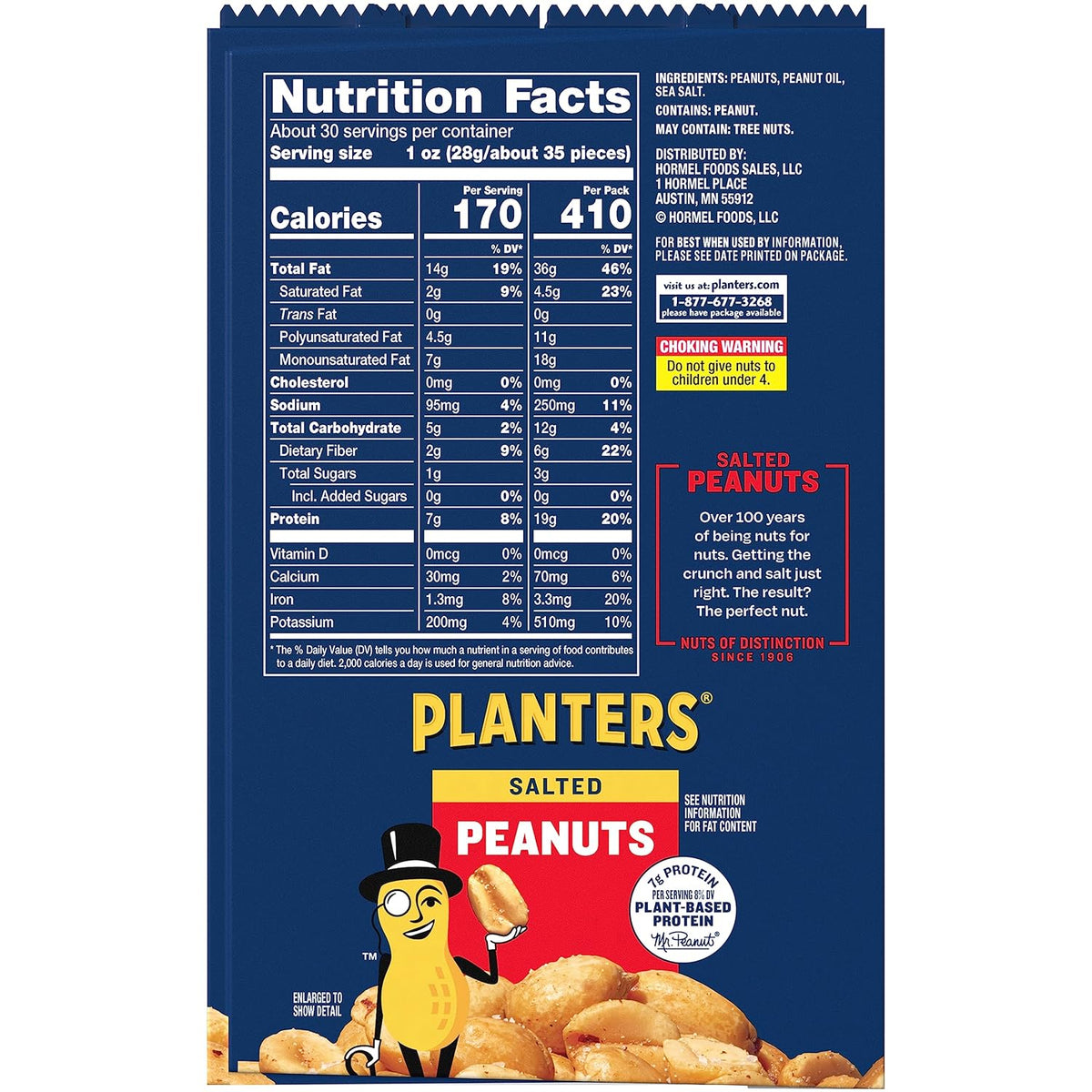 PLANTERS Salted Peanuts