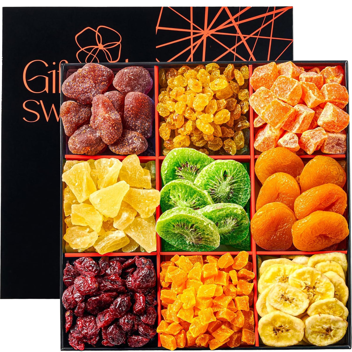 Gifted Sweets Dried Fruit Gift Basket