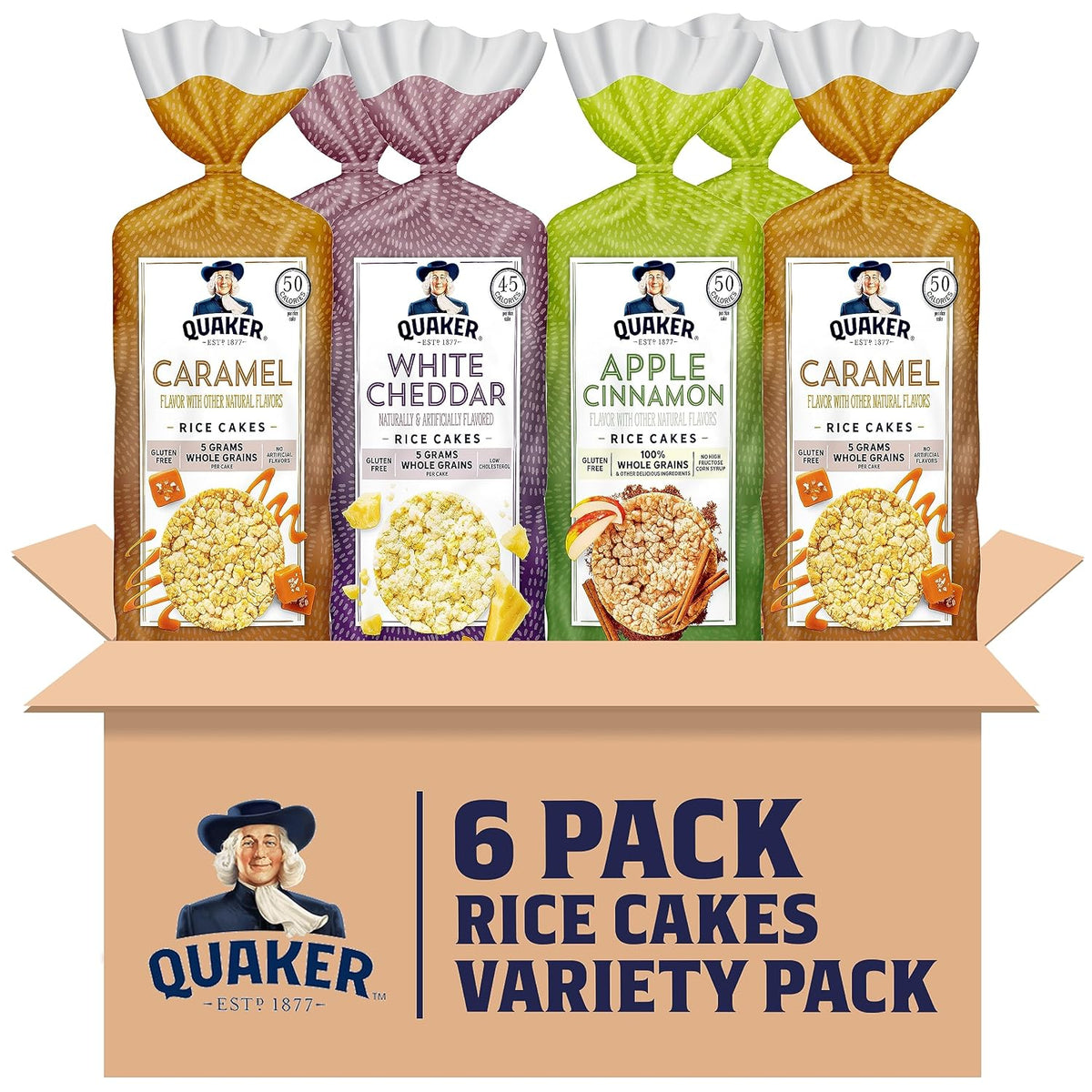 Quaker Large Rice Cakes Variety Pack