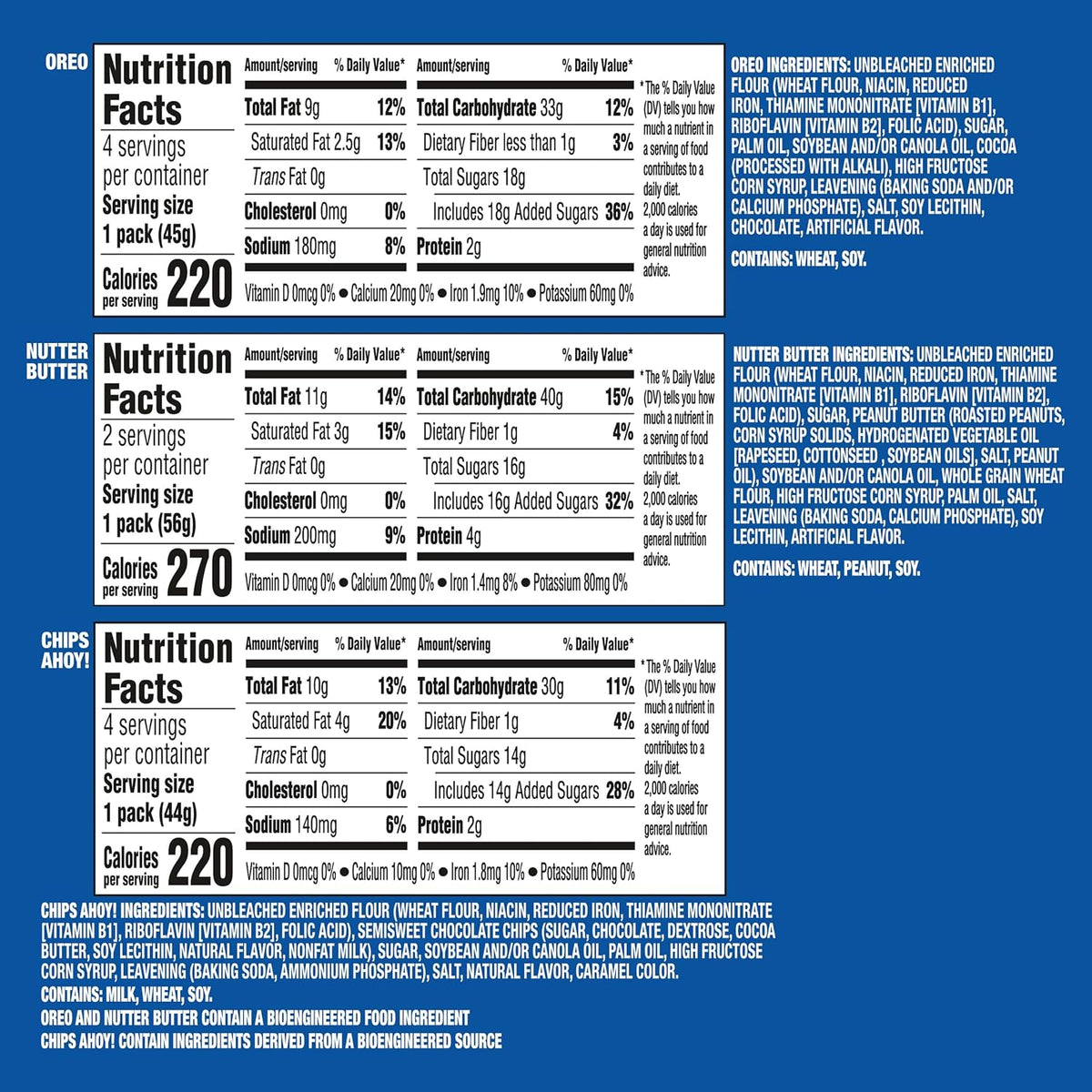 NABISCO Cookie Variety Pack