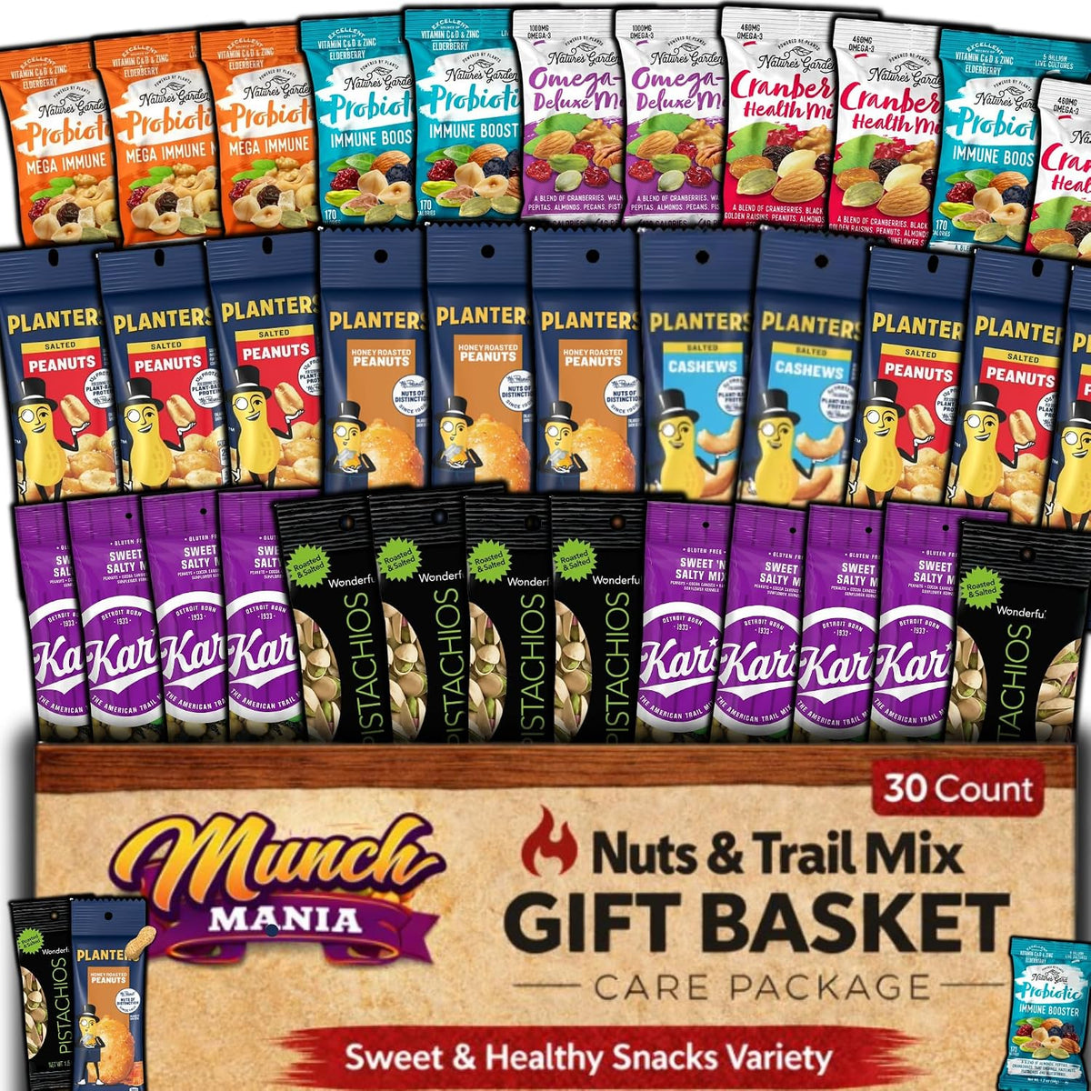 Munch Mania Trail Mix Snack Packs